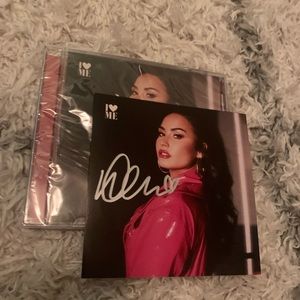Demi Lovato Signed CD insert & CD